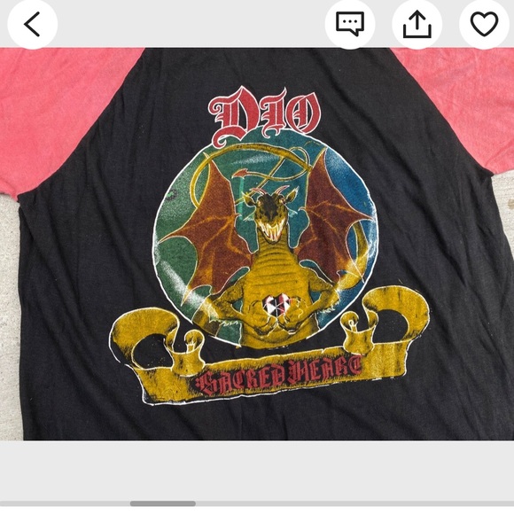 Dio vintage shirt - extremely rare - Picture 3 of 8